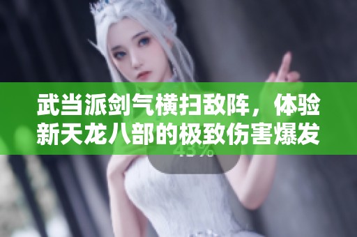 武当派剑气横扫敌阵,体验新天龙八部的极致伤害爆发 武当派剑气横扫敌阵,体验新天龙八部的极致伤害爆发