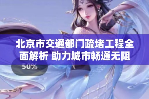 北京市交通部门疏堵工程全面解析 助力城市畅通无阻 北京市交通部门疏堵工程全面解析 助力城市畅通无阻