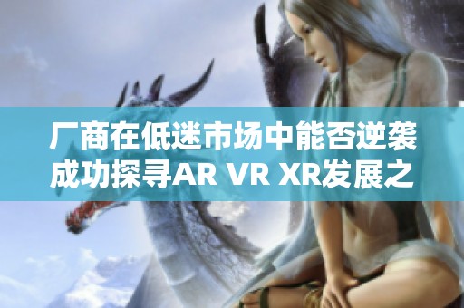 厂商在低迷市场中能否逆袭成功探寻AR VR XR发展之路