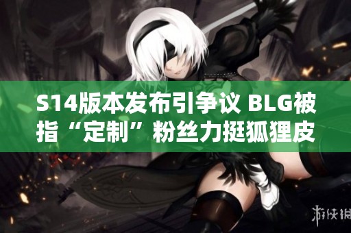 S14版本发布引争议 BLG被指“定制”粉丝力挺狐狸皮肤来自Faker