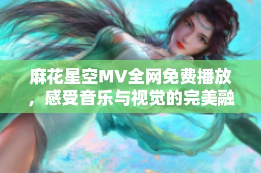 麻花星空MV全网免费播放，感受音乐与视觉的完美融合