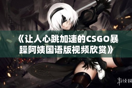 《让人心跳加速的CSGO暴躁阿姨国语版视频欣赏》