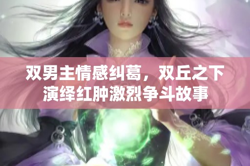 双男主情感纠葛,双丘之下演绎红肿激烈争斗故事 双男主情感纠葛,双丘之下演绎红肿激烈争斗故事