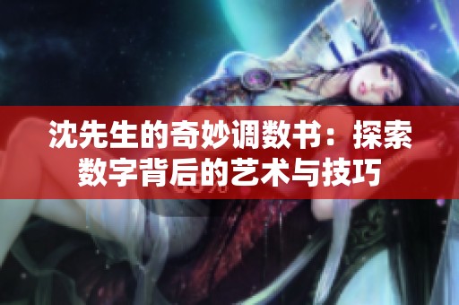 沈先生的奇妙调数书：探索数字背后的艺术与技巧