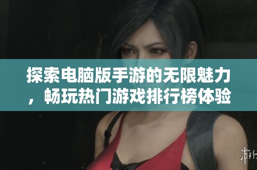 探索电脑版手游的无限魅力，畅玩热门游戏排行榜体验激情对决