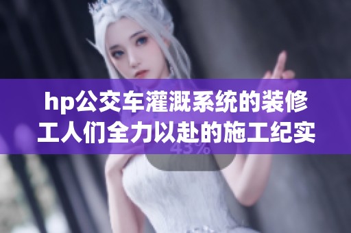 hp公交车灌溉系统的装修工人们全力以赴的施工纪实