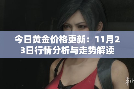 今日黄金价格更新：11月23日行情分析与走势解读