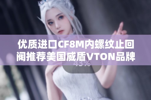 优质进口CF8M内螺纹止回阀推荐美国威盾VTON品牌的可靠选择